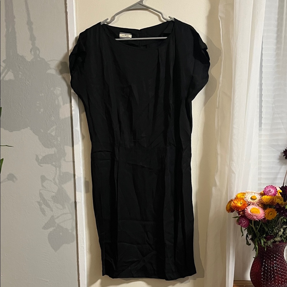 By Malene Birger Classic Black Midi Dress